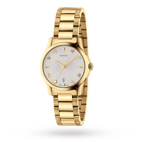 Gucci G-Timeless Gold PVD Watch YA126576 | Ladies Watches | Watches | Goldsmiths