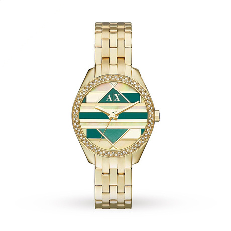 Armani Exchange Gold Ladies Watch | Ladies Watches | Watches 